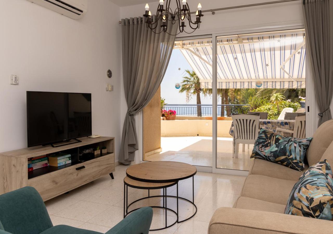 105 Kings Palace - Fabulous 2 Bed, 2 Bath, Large Patio With Garden - Sea Views Paphos Exterior foto