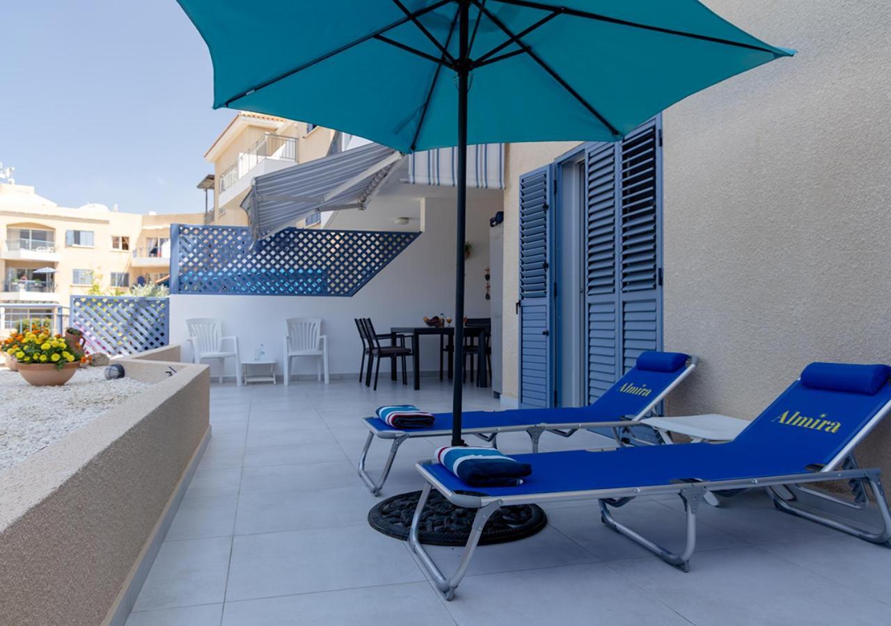 105 Kings Palace - Fabulous 2 Bed, 2 Bath, Large Patio With Garden - Sea Views Paphos Exterior foto